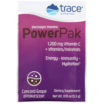 Trace Minerals Research, Electrolyte Stamina PowerPak, Concord Grape, 30 Packets. 0.19 oz (5.3 g) Each - The Supplement Shop