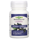 Nature's Way, Sambucus, Standardized Elderberry, Original Lozenges, 30 Lozenges - The Supplement Shop
