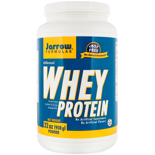 Jarrow Formulas, Whey Protein, Unflavored, 2 lbs (908 g) - The Supplement Shop