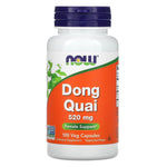 Now Foods, Dong Quai, 520 mg, 100 Veg Capsules - The Supplement Shop