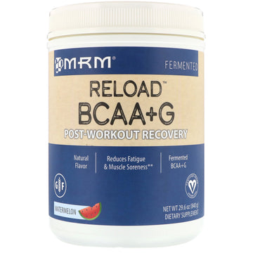 MRM, Reload BCAA+G, Post-Workout Recovery, Watermelon, 1.85 lbs (840 g)