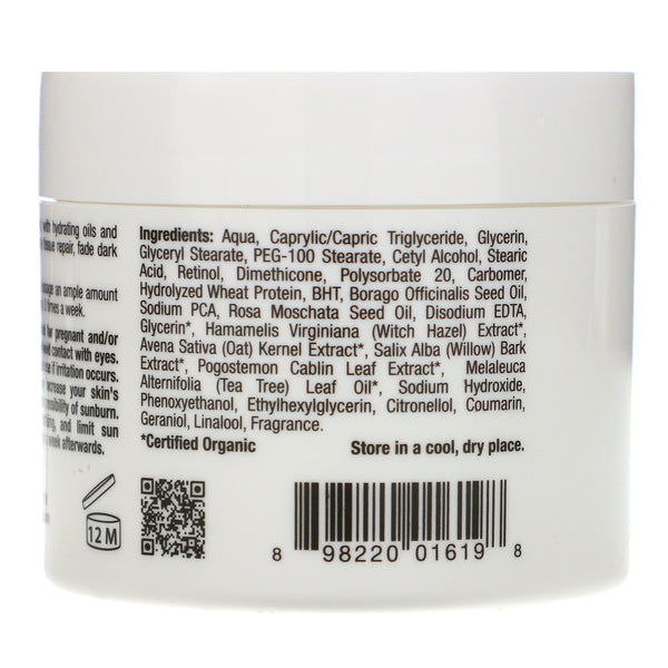 PrescriptSkin, Retinol Night Cream, 1.55 oz (44 g) - The Supplement Shop