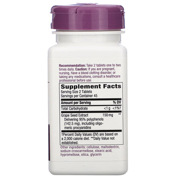 Nature's Way, Masquelier's Tru-OPCs, 150 mg, 90 Vegan Tablets