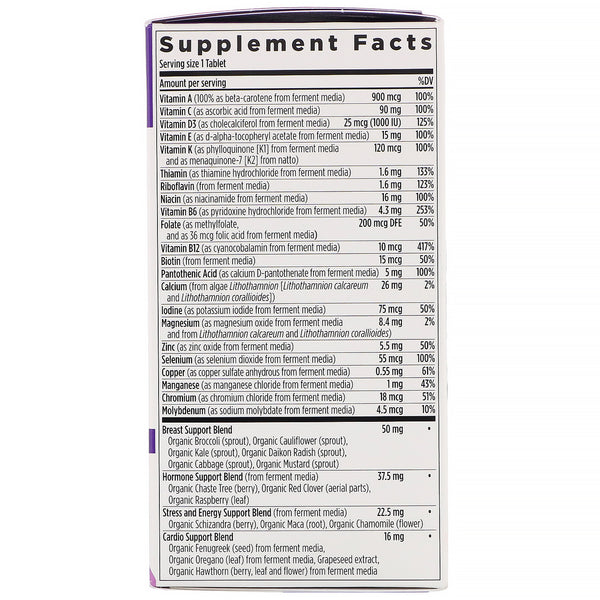 New Chapter, 40+ Every Woman's One Daily Multi, 72 Vegetarian Tablets - The Supplement Shop