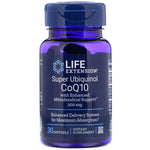 Life Extension, Super Ubiquinol CoQ10 with Enhanced Mitochondrial Support, 200 mg, 30 Softgels - The Supplement Shop