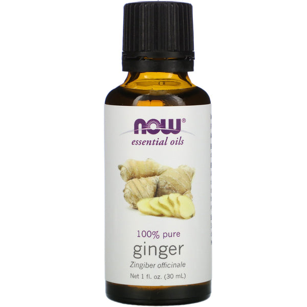 Now Foods, Essential Oils, Ginger, 1 fl oz (30 ml) - The Supplement Shop