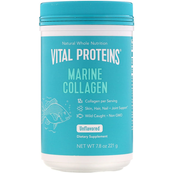 Vital Proteins, Marine Collagen, Wild Caught, Unflavored, 7.8 oz (221 g) - The Supplement Shop