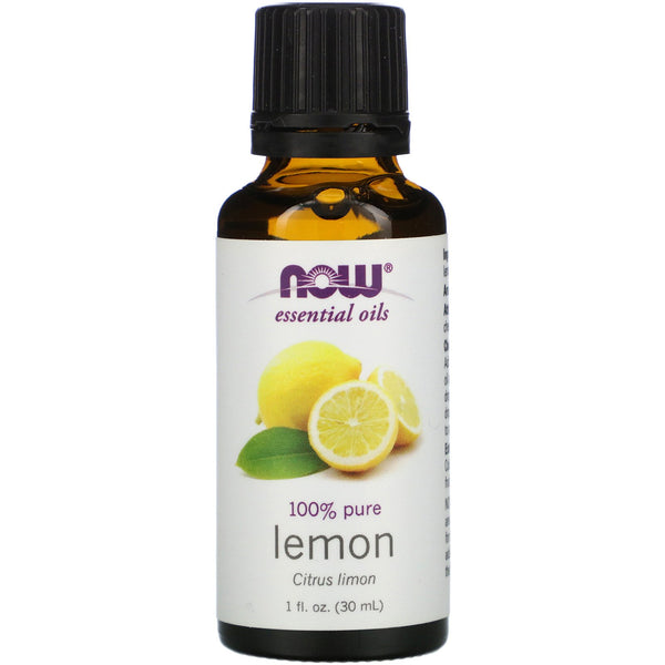 Now Foods, Essential Oils, Lemon, 1 fl oz (30 ml) - The Supplement Shop