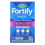 Nature's Way, Fortify Women's Probiotic + Prebiotics, Extra Strength, 50 Billion, 30 Delayed-Release Veg. Capsules - The Supplement Shop