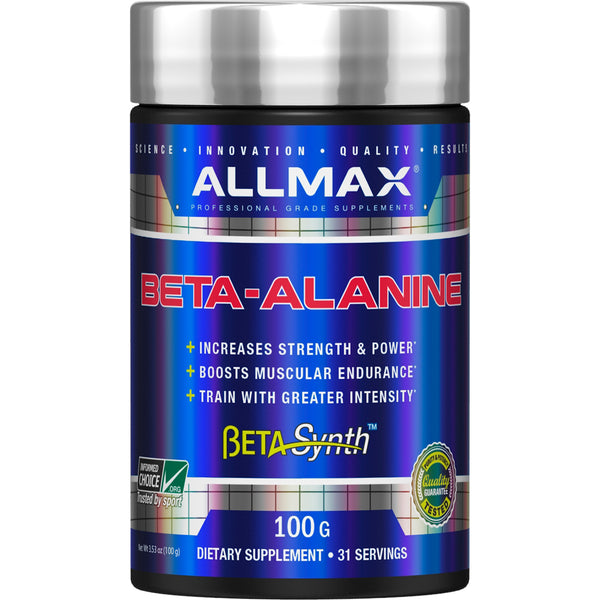 ALLMAX Nutrition, Beta-Alanine, 100 g, 3.53 oz (100 g) - The Supplement Shop