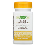 Nature's Way, B-50 Complex, 100 Capsules - The Supplement Shop
