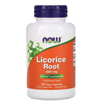 Now Foods, Licorice Root, 450 mg, 100 Veg Capsules - The Supplement Shop