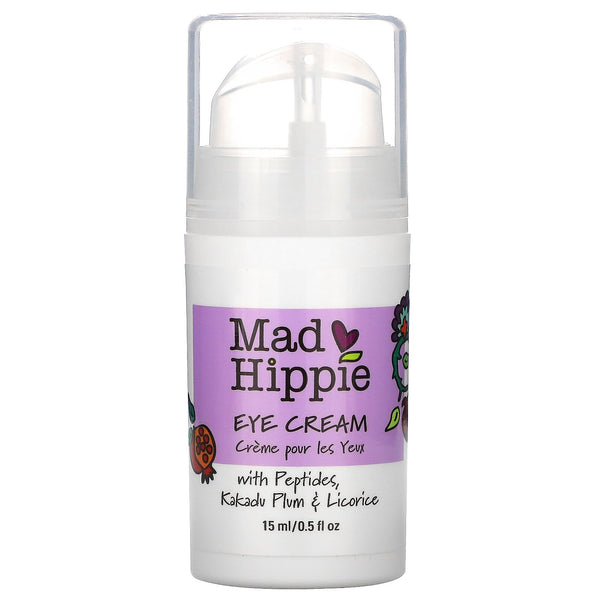 Mad Hippie Skin Care Products, Eye Cream, 14 Actives, 0.5 fl oz (15 ml) - The Supplement Shop