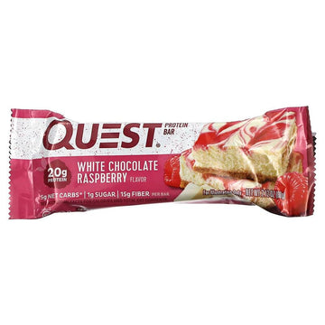 Quest Nutrition, Protein Bar, White Chocolate Raspberry, 60 g