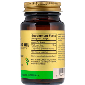 Solgar, Wild Oregano Oil, 60 Softgels