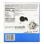 BNRG, Power Crunch Protein Energy Bar, Original, Cookies and Crème, 12 Bars, 1.4 oz (40 g) Each