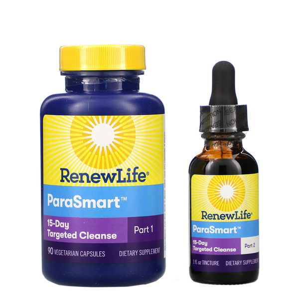 Renew Life, ParaSmart, 15-Day Targeted Cleanse, 2-Part - The Supplement Shop