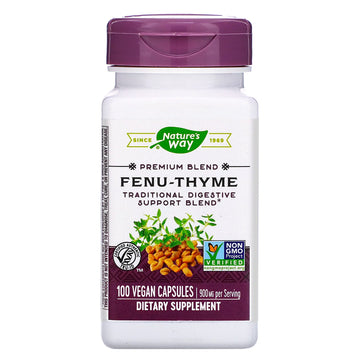 Nature's Way, Fenu-Thyme, 900 mg, 100 Vegan Capsules