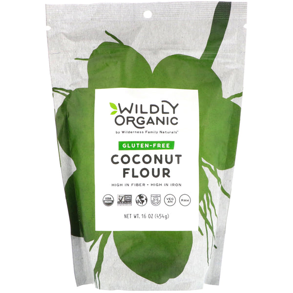 Wildly Organic, Gluten-Free Coconut Flour, 16 oz (454 g) - The Supplement Shop