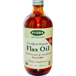 Flora, Certified Organic Flax Oil, 17 fl oz (500 ml) - The Supplement Shop