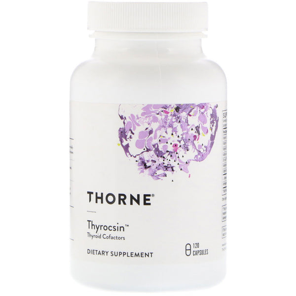 Thorne Research, Thyrocsin, Thyroid Cofactors, 120 Capsules - The Supplement Shop