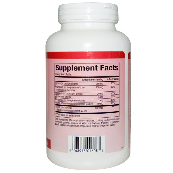 Natural Factors, Calcium & Magnesium Citrate with D, 180 Tablets - The Supplement Shop