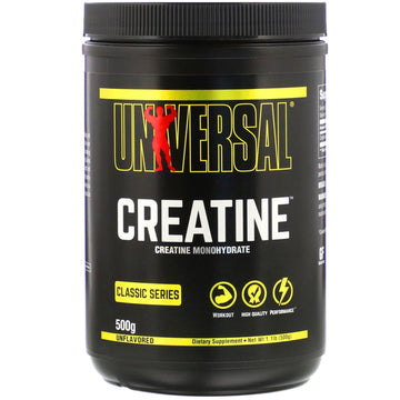 Universal Nutrition, Creatine, Unflavored, 500 g, 1.1 lb (500 g)