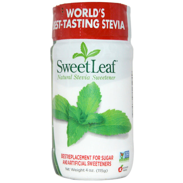 Wisdom Natural, SweetLeaf, Natural Stevia Sweetener, 4 oz (115 g) - The Supplement Shop