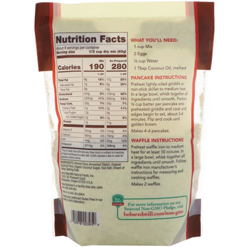 Bob's Red Mill, Paleo Pancake & Waffle Mix, 13 oz (368 g)