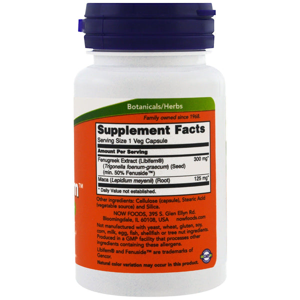 Now Foods, Libido Fem, 60 Veggie Caps - The Supplement Shop