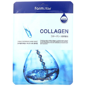Farm Stay, Collagen Visible Difference Mask Sheet, 1 Sheet, 0.78 fl oz (23 ml)