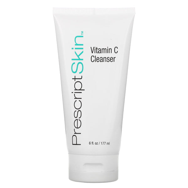 PrescriptSkin, Vitamin C Cleanser, Enhanced Brightening Gel Cleanser, 6 oz (177 ml) - The Supplement Shop