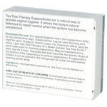 Tea Tree Therapy, Suppositories, with Tea Tree Oil, for Vaginal Hygiene, 6 Suppositories - The Supplement Shop