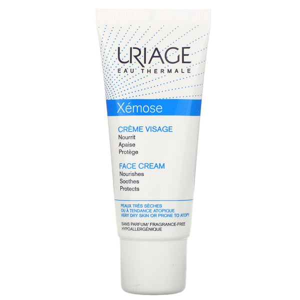 Uriage, Xemose, Face Cream, Fragrance-Free, 1.35 fl oz (40 ml) - The Supplement Shop