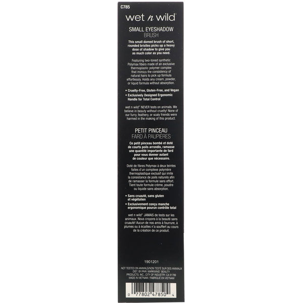 Wet n Wild, Small Eyeshadow Brush, 1 Brush - The Supplement Shop