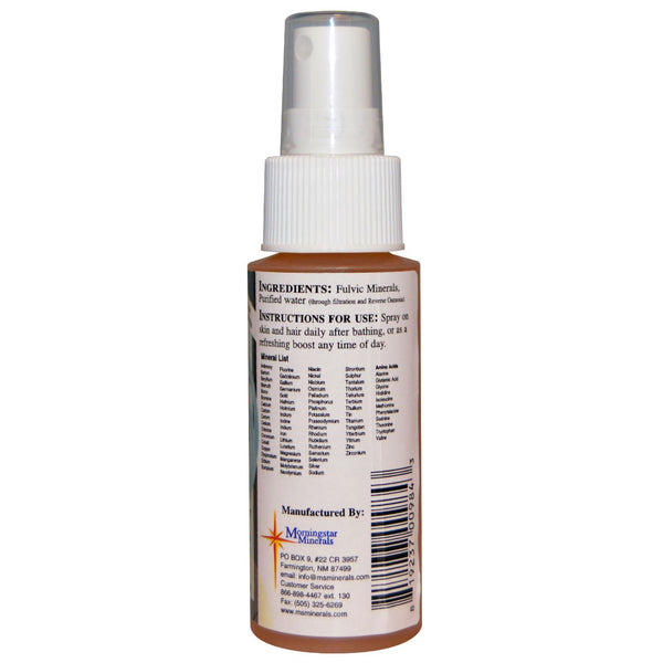 Morningstar Minerals, Derma Boost Rejuvenating Spray Mist, 2 fl oz (59 ml) - The Supplement Shop