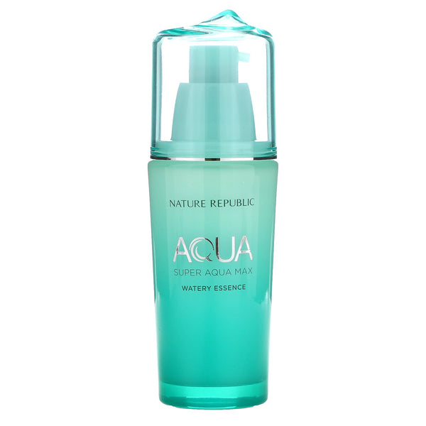 Nature Republic, Super Aqua Max, Watery Essence, 1.42 fl oz (42 ml) - The Supplement Shop
