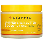 Alaffia, Whipped Shea Butter & Coconut Oil, Mandarin Ginger, 4 oz (114 g) - The Supplement Shop