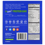 Orgain, Organic Plant-Based Protein Bar, Peanut Butter Chocolate Chunk, 12 Bars, 1.41 oz (40 g) Each - The Supplement Shop
