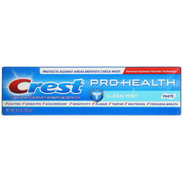 Crest, Pro Health, Toothpaste, Clean Mint, 4.6 oz (130 g)