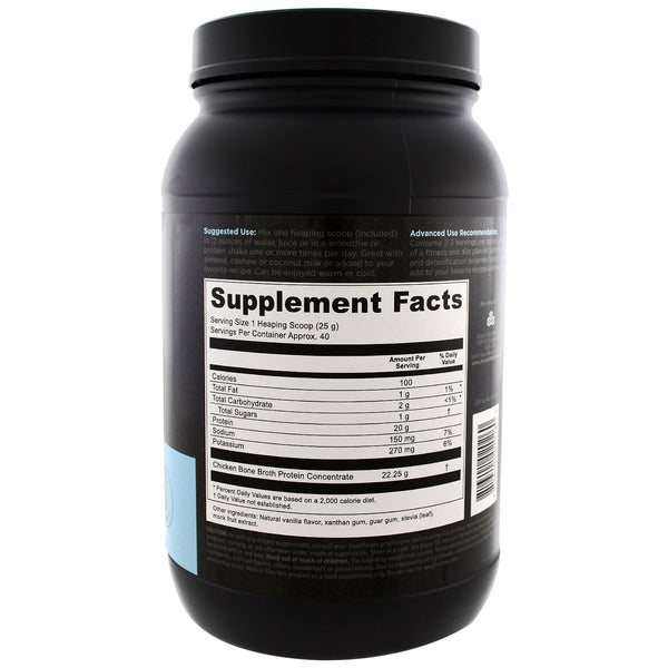 Dr. Axe / Ancient Nutrition, Bone Broth Protein, Vanilla, 2.17 lbs (986 g) - The Supplement Shop