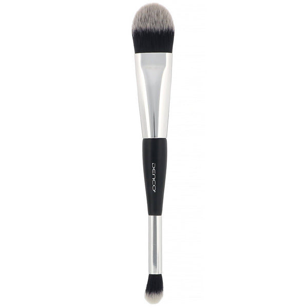 Denco, Dual-Ended Contouring Brush, 1 Brush - The Supplement Shop