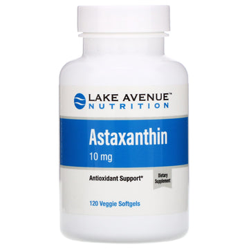Lake Avenue Nutrition, Astaxanthin, 10 mg, 120 Veggie Softgels