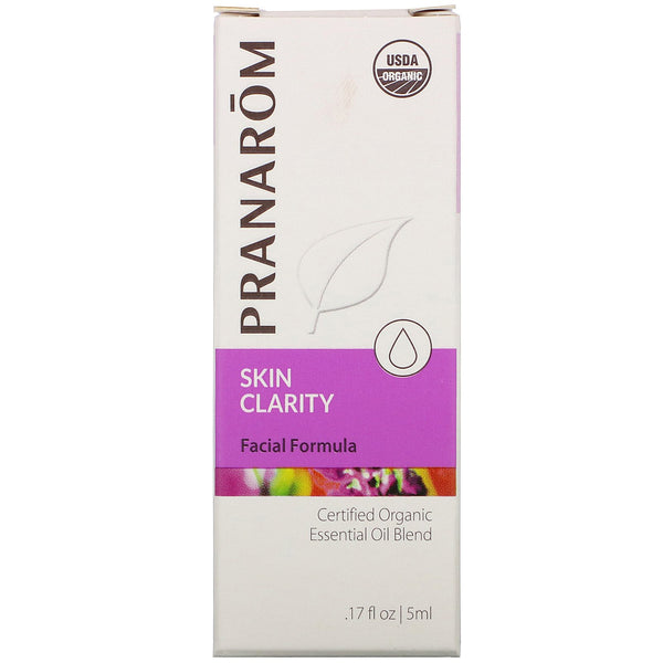 Pranarom, Essential Oil, Skin Clarity, .17 fl oz (5 ml) - The Supplement Shop