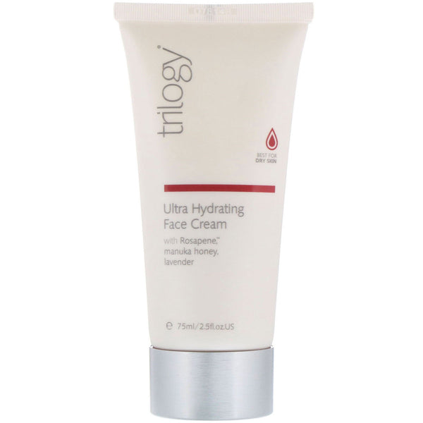 Trilogy, Ultra Hydrating Face Cream, 2.5 fl oz (75 ml) - The Supplement Shop