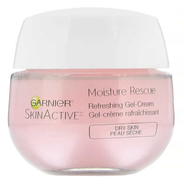 Garnier, SkinActive, Moisture Rescue, Refreshing Gel-Cream, Dry Skin, 1.7 oz (50 g) - The Supplement Shop