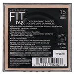 Maybelline, Fit Me, Loose Finishing Powder, 15 Light, 0.7 oz (20 g) - The Supplement Shop