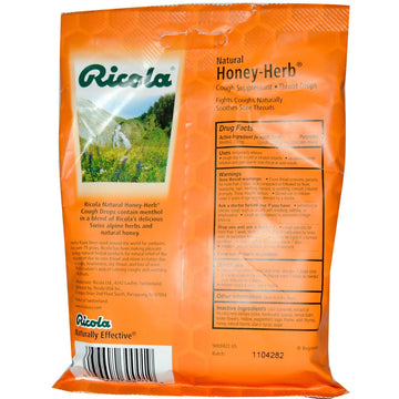 Ricola, Natural Honey Herb, 24 Drops