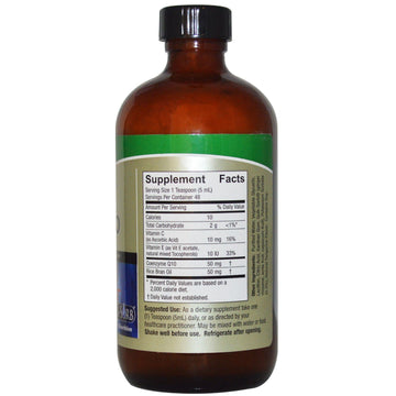 Nature's Answer, Liquid Co-Q10 with Vitamins C & E, Natural Tangerine Flavor, 8 fl oz (240 ml)