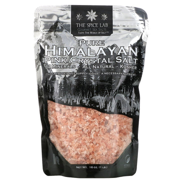 The Spice Lab, Pure Himalayan Pink Salt, Coarse , 16 oz